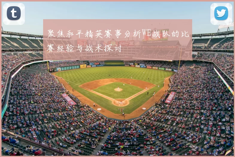 聚焦和平精英赛事分析WE战队的比赛经验与战术探讨