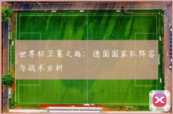 世界杯卫冕之路：德国国家队阵容与战术分析