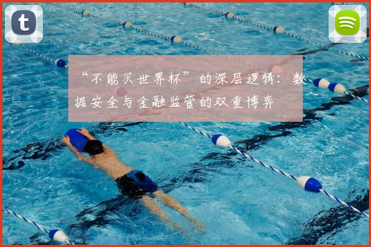 “不能买世界杯”的深层逻辑:数据安全与金融监管的双重博弈